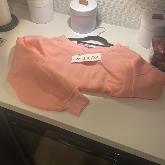 Wildfox Balloon Sleeve Sweatshirt - Picture 7 of 9